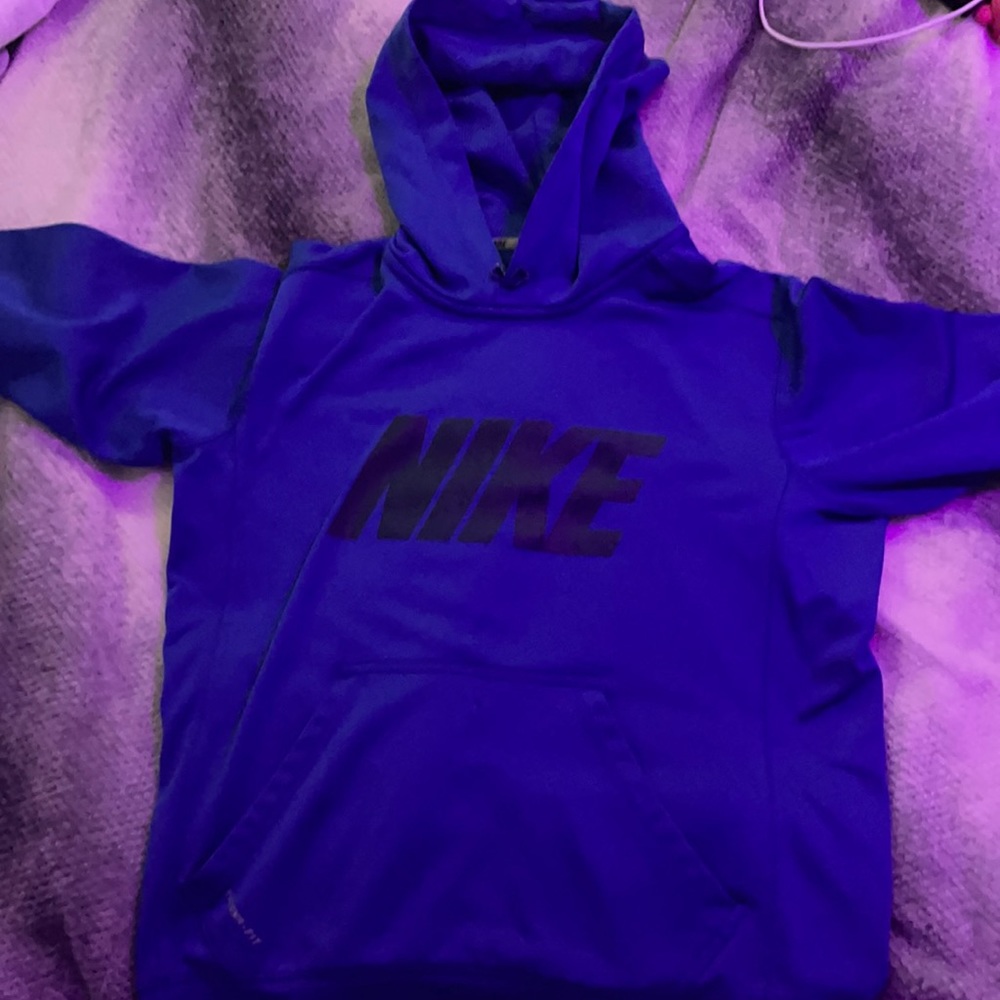 Men’s Blue/Black Nike Hoodie Size: S